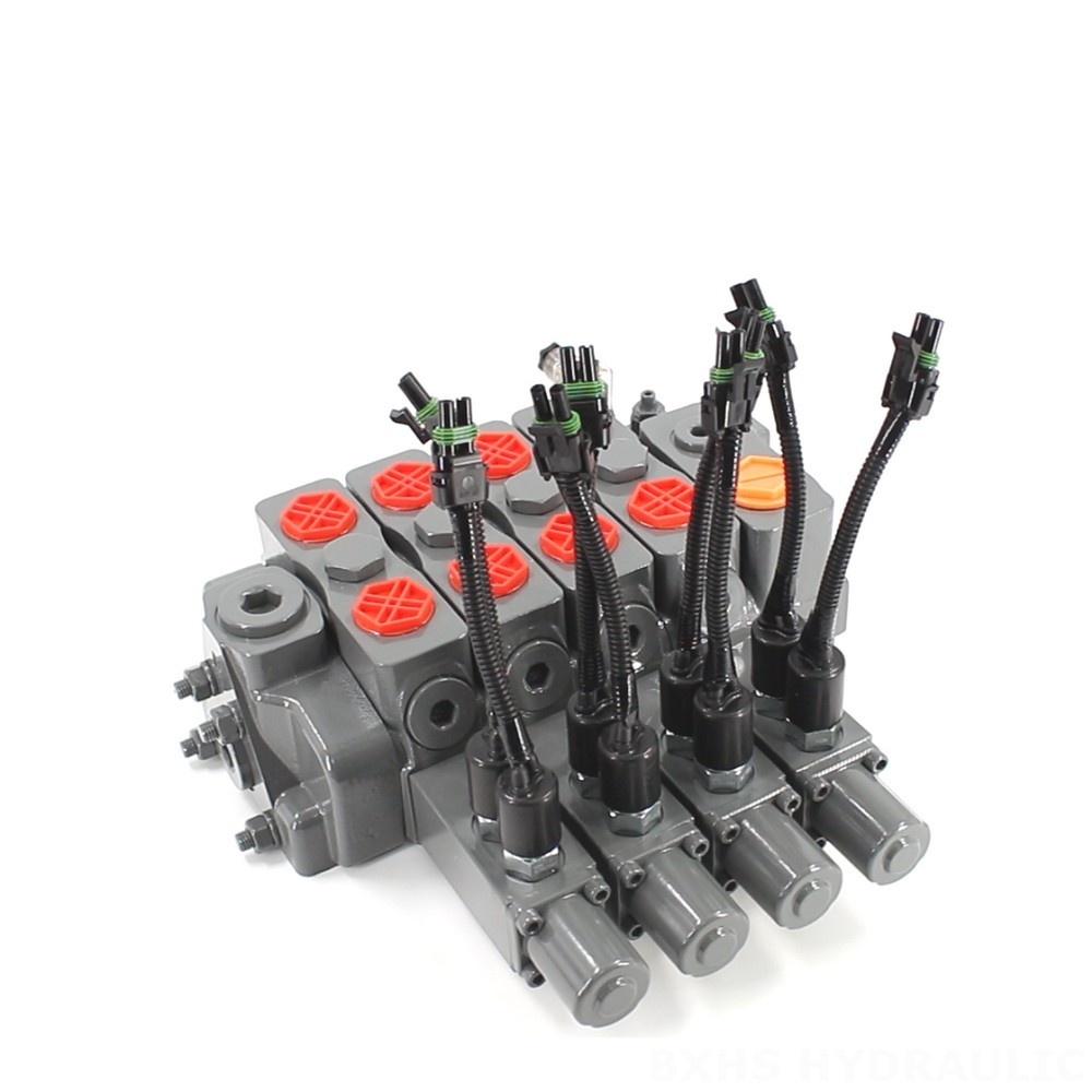 Manufacturer Direct: HSDLS180 Electric Unloading Valve - 4-Spool Sectional Directional Valve image